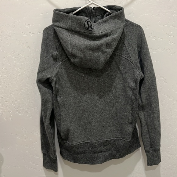 Dark grey Lululemon scuba - Picture 2 of 3